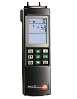 testo 521-3 差压测量仪(量程高达2.5 hPa)